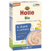 Detská bio celozrnná obilná kaša zo 4 zrnná celozrnná od 6. mesiaca